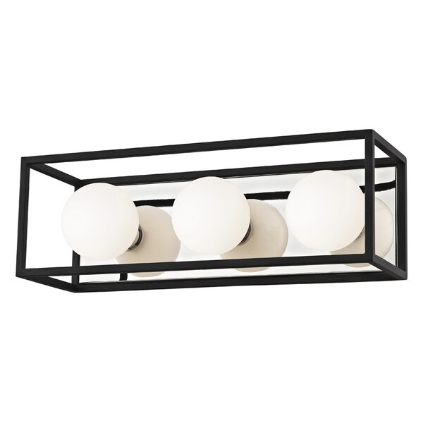 Mitzi 3 Light Bath Bracket H141303-PN/BK